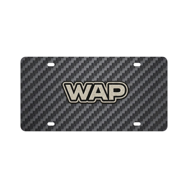 WAP vanity plate