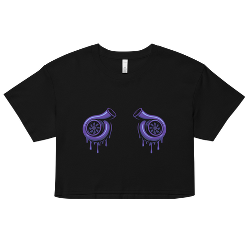 Turbo Tiddies Crop Tee